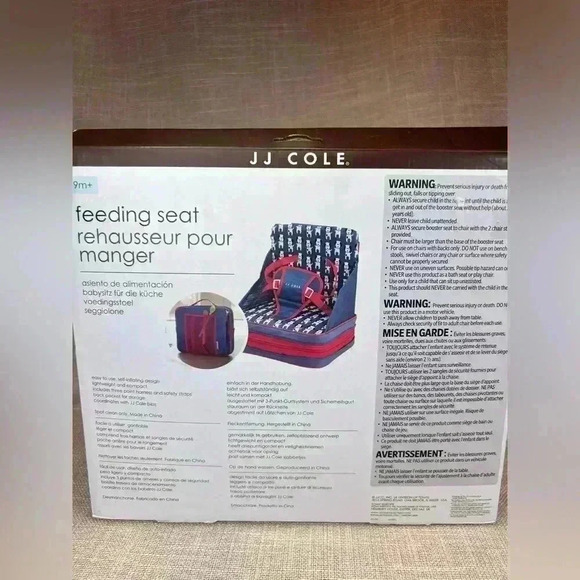 NEW JJ Cole Feeding Seat portable take along high chair 9 months + - Picture 3 of 6